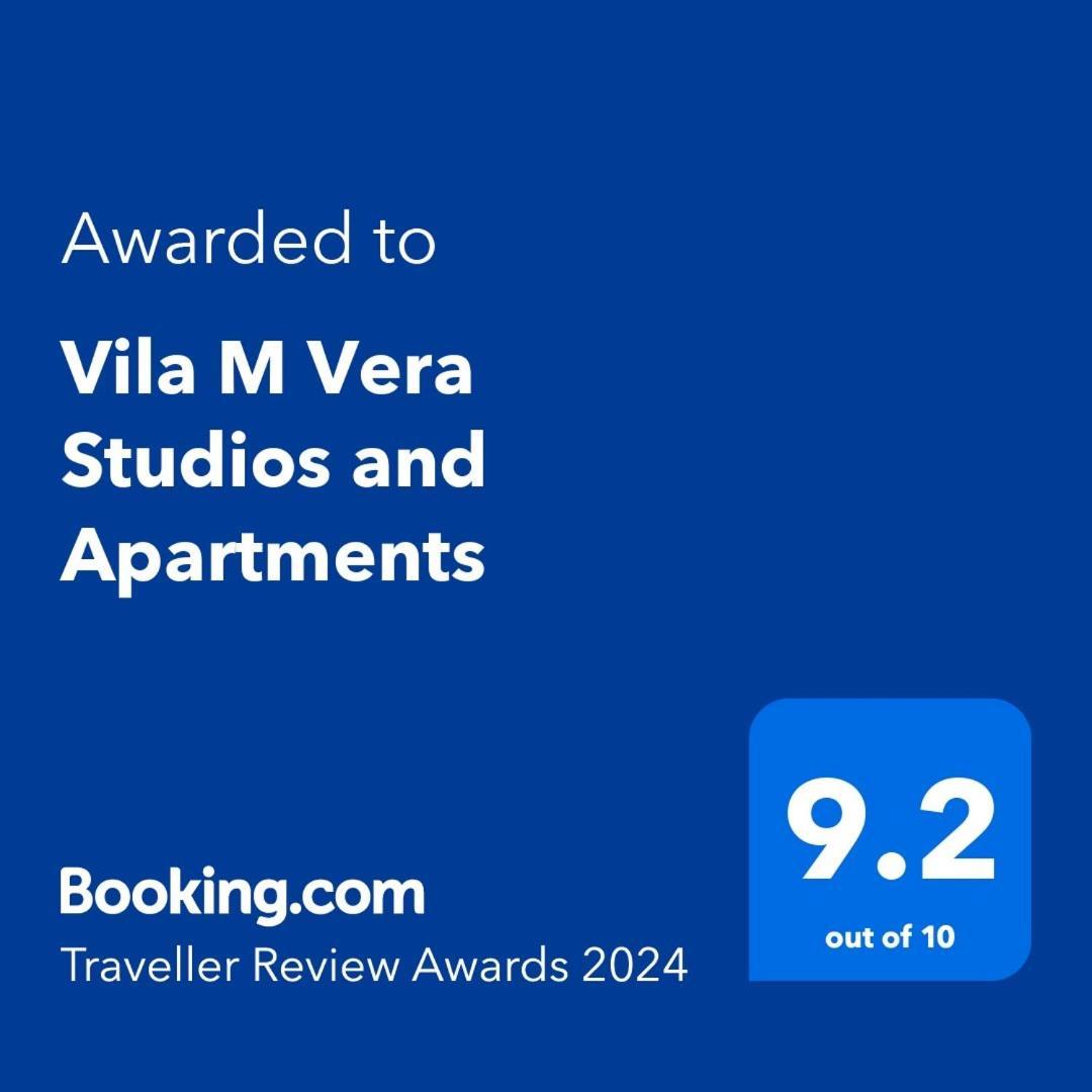 Vila M Vera Studios And Apartments Дуррес Экстерьер фото